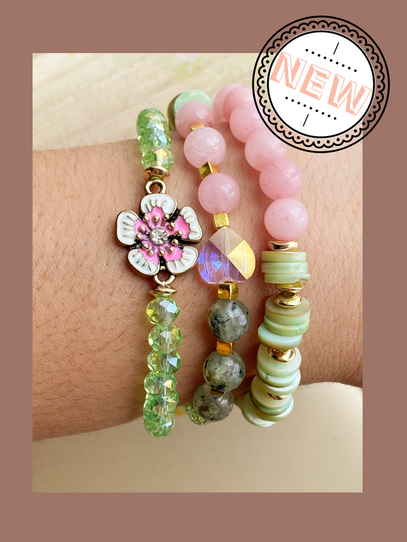 Amelia Beaded Bracelet Stack