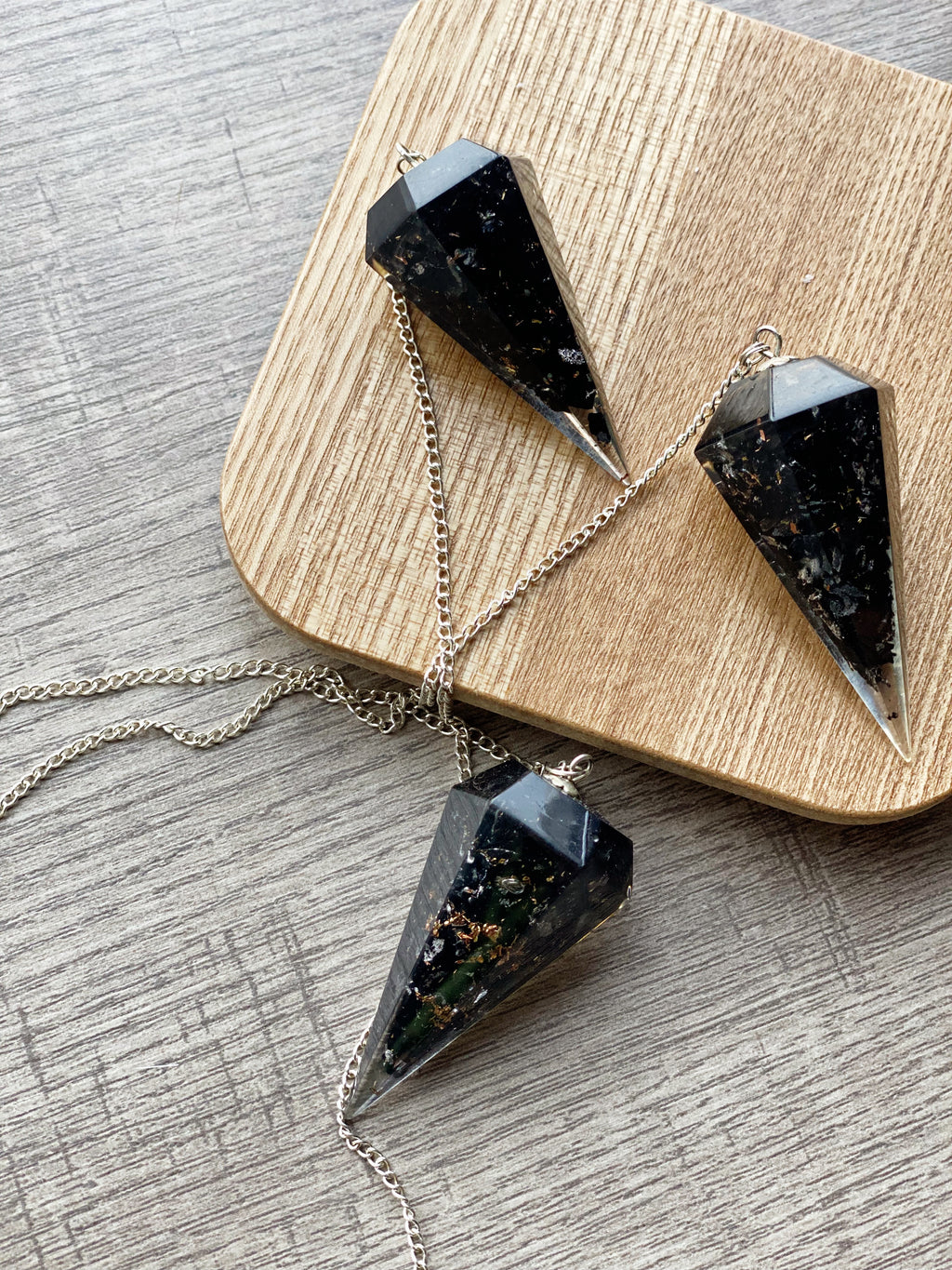 Shungite Orgone Pendulum