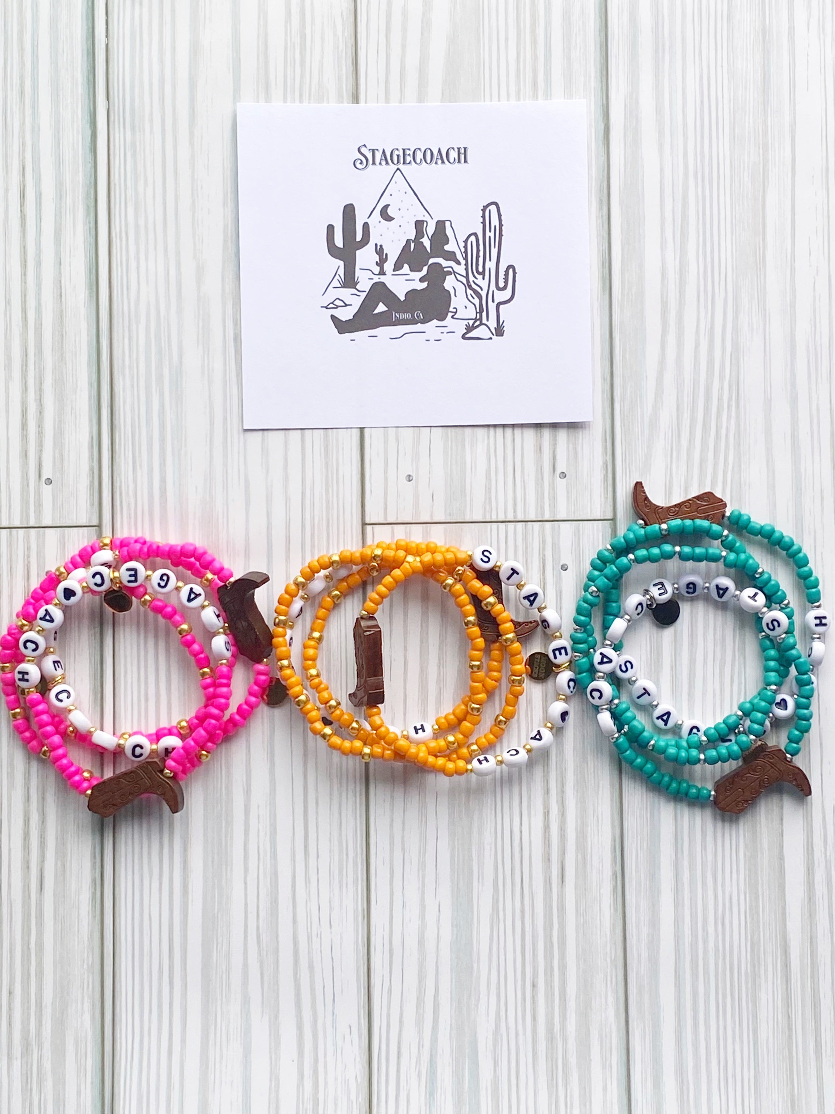 Stagecoach Bracelet Stack