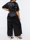 Angelina Satin Pants Set