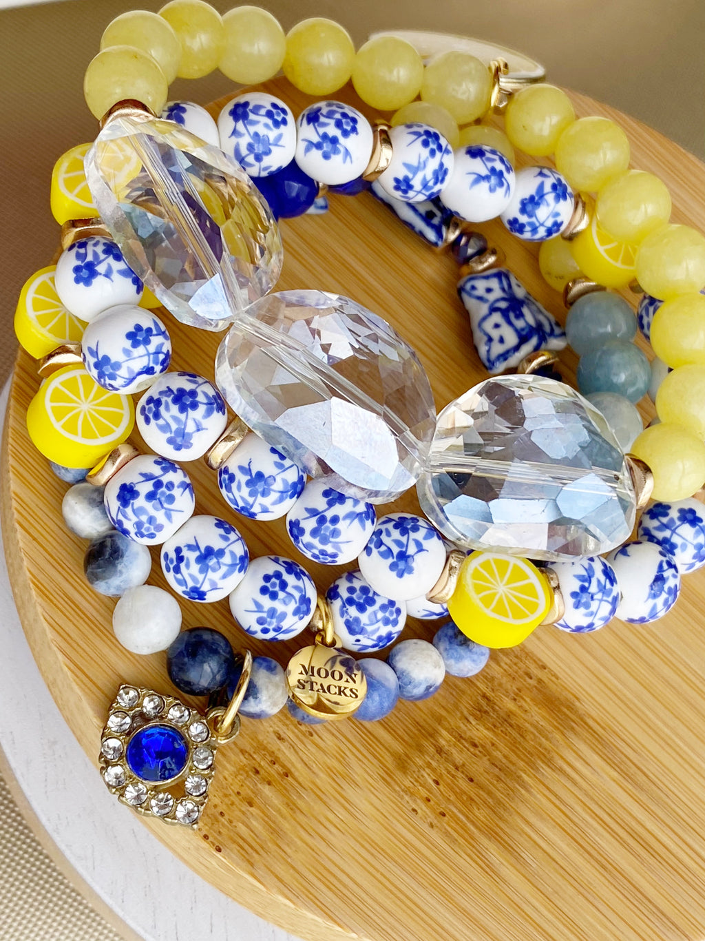 Portofino Lemon Bracelet Stack