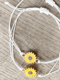 Sunflower String Bracelet
