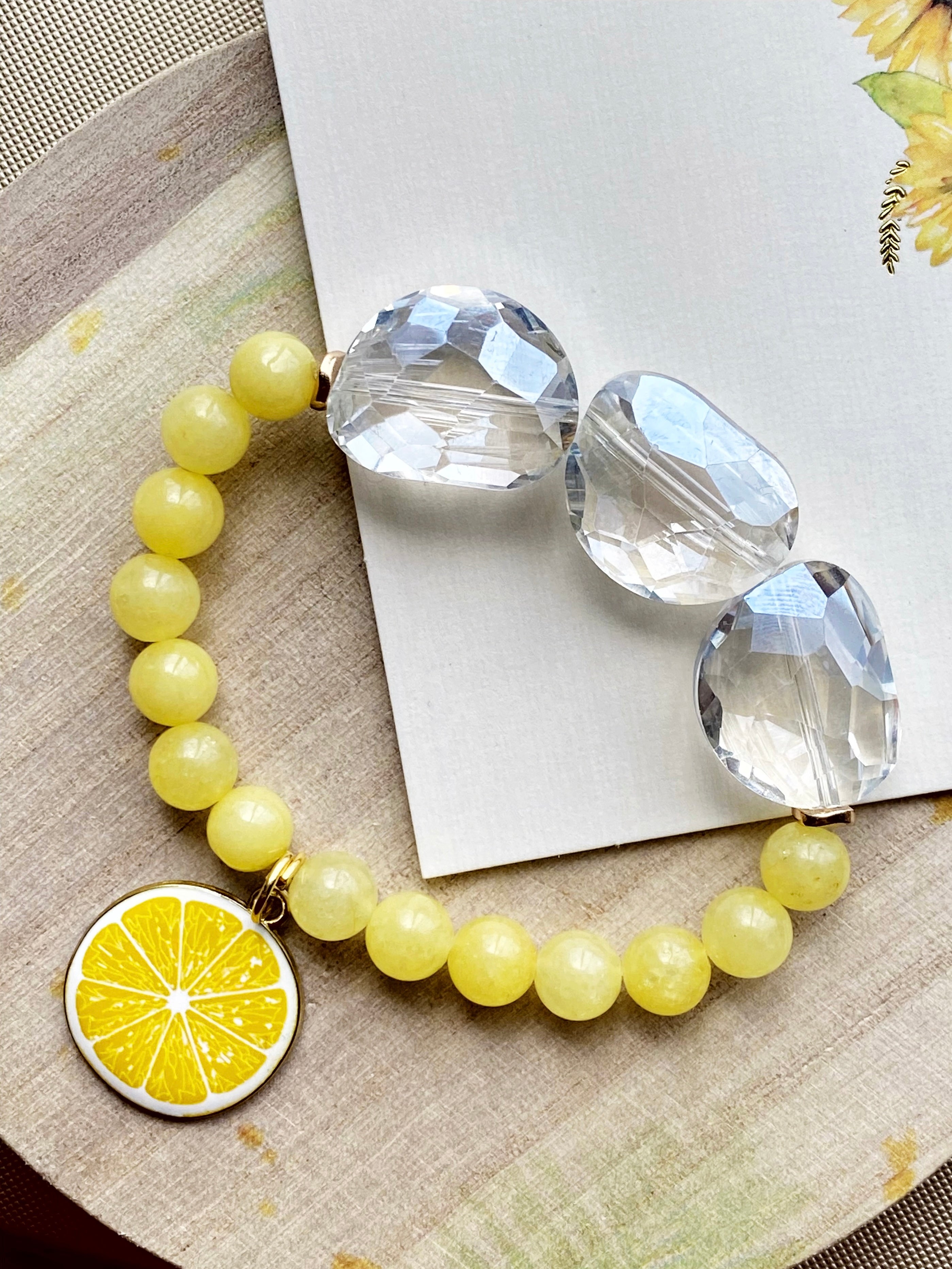 Portofino Lemon Bracelet Stack