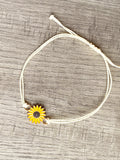 Sunflower String Bracelet