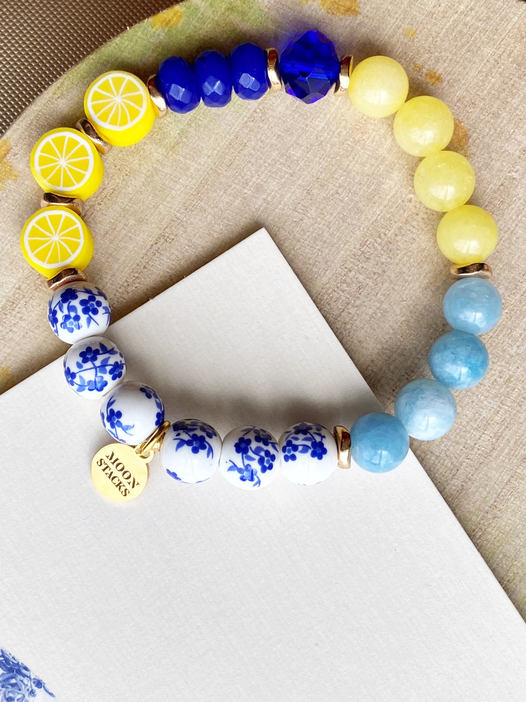 Portofino Lemon Bracelet Stack