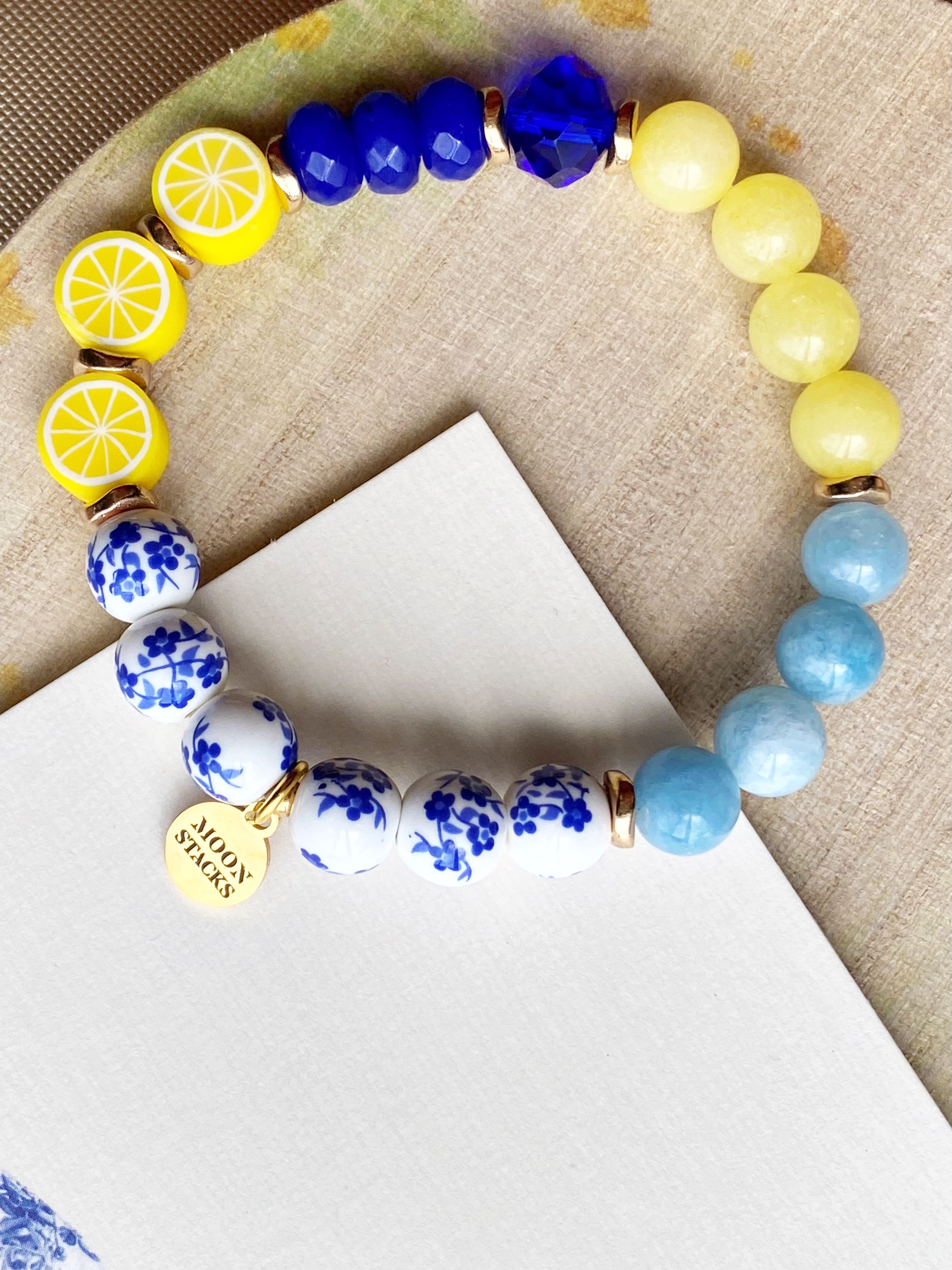 Portofino Lemon Bracelet Stack