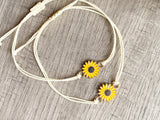 Sunflower String Bracelet