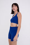 Liz Sports Bra Biker Short Set-Top Only