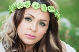 Green Flower Crown