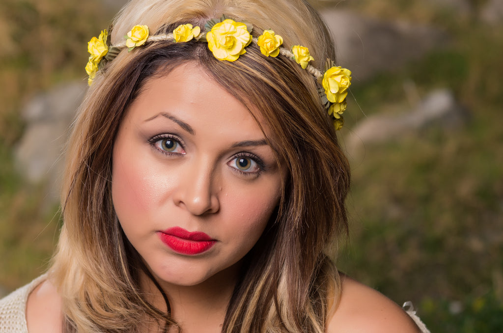 Yellow Flower Crown