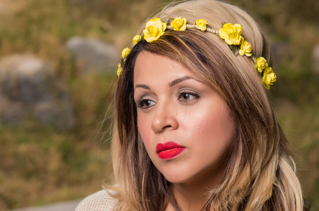 Yellow Flower Crown