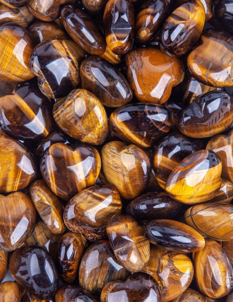 Tigers Eye Heart