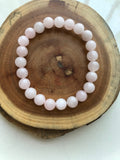 Rose Quartz Single Bracelet