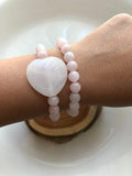 Rose Quartz Single Bracelet