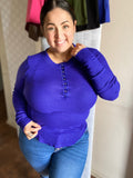 Holly Waffle Knit Fabric Top