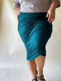 Wrapped Around You Midi Skirt