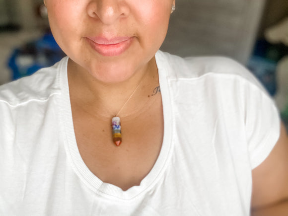 Chakra Pendulum Necklace