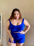 Liz Sports Bra Biker Short Set-Top Only
