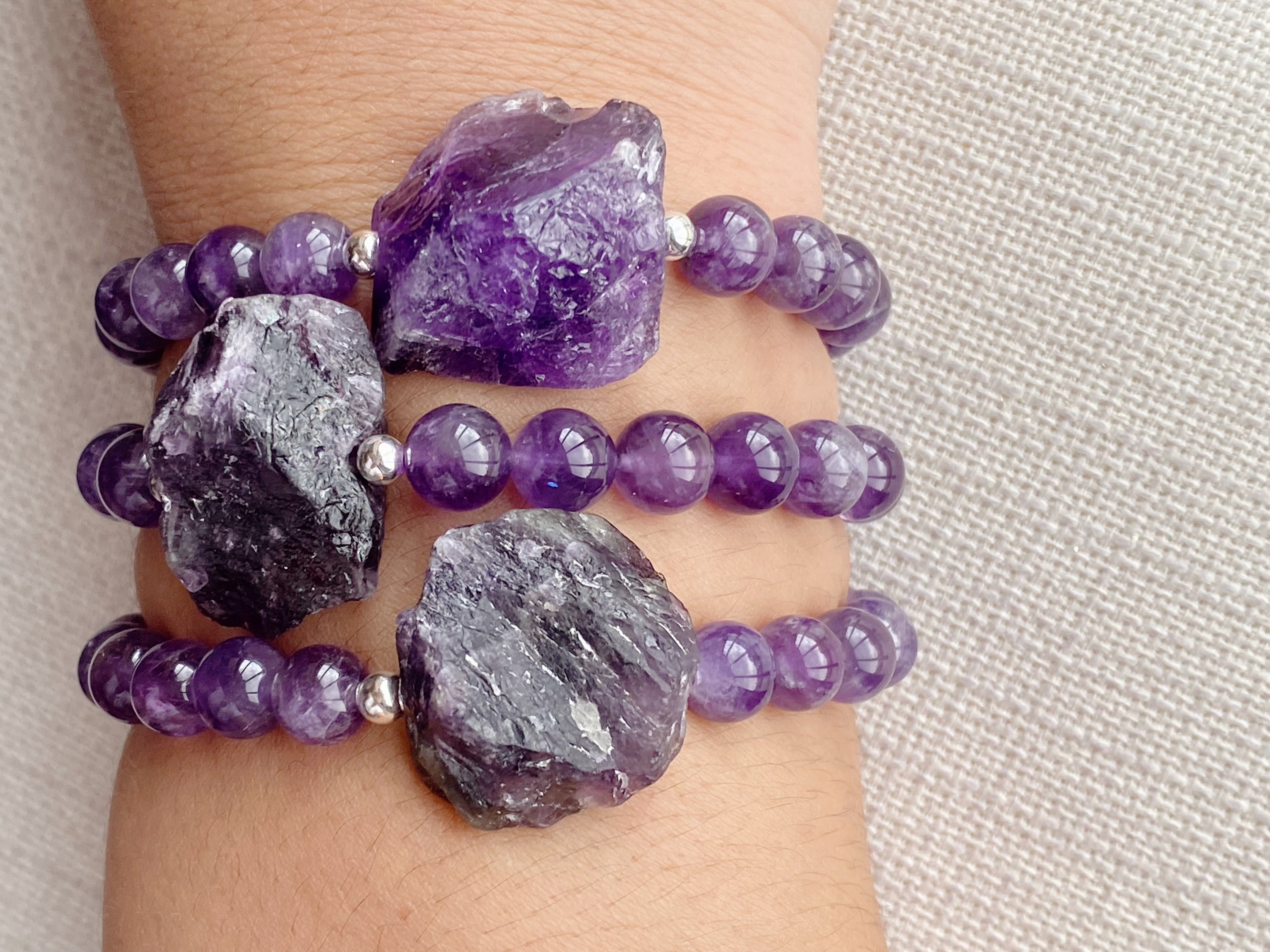 Healing Joy Amethyst Bracelet