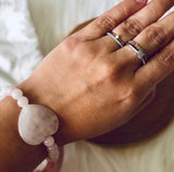 Rose Quartz Single Bracelet