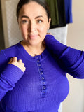 Holly Waffle Knit Fabric Top