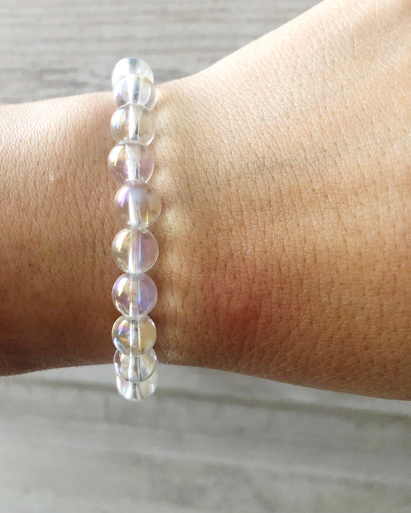 Aurora single beaded bracelet