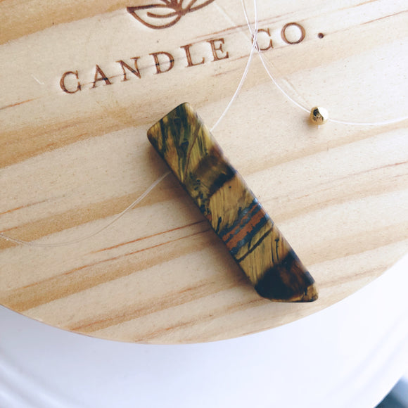 Punta Cana tiger’s eye necklace