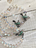 Hummingbird Aurora Quartz Single Bracelet