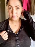 Holly Waffle Knit Fabric Top
