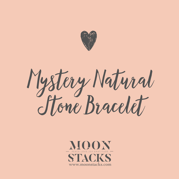Mystery Natural Stone Bracelet