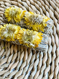 Sunflower White Sage Smudge Stick