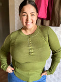 Holly Waffle Knit Fabric Top