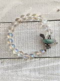 Hummingbird Aurora Quartz Single Bracelet