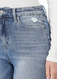 Andie Distressed Denim Jeans