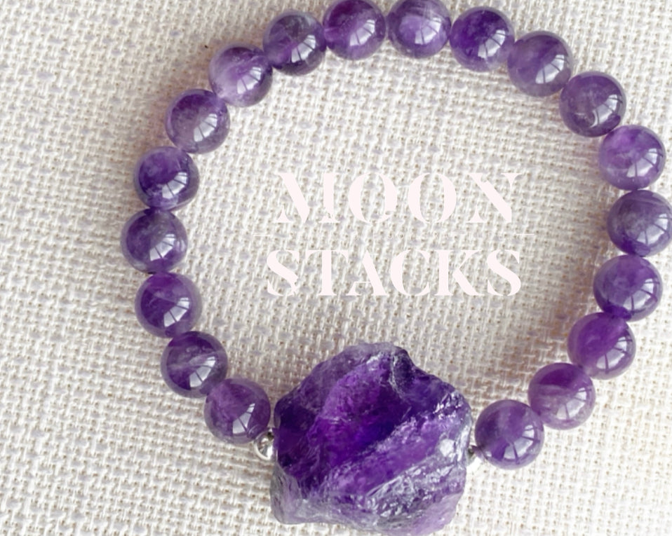 Healing Joy Amethyst Bracelet