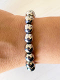 Chunky Bead Hematite Bracelet