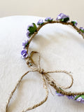 Lavender Flower Crown