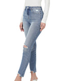 Andie Distressed Denim Jeans