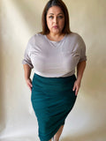 Wrapped Around You Midi Skirt