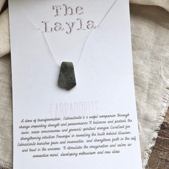 The Layla necklace (single bead)
