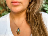 Hamsa Chakra Necklace
