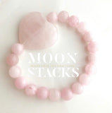 Rose Quartz Single Bracelet