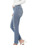 Andie Distressed Denim Jeans