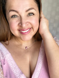 Charlotte Rhodonite Necklace